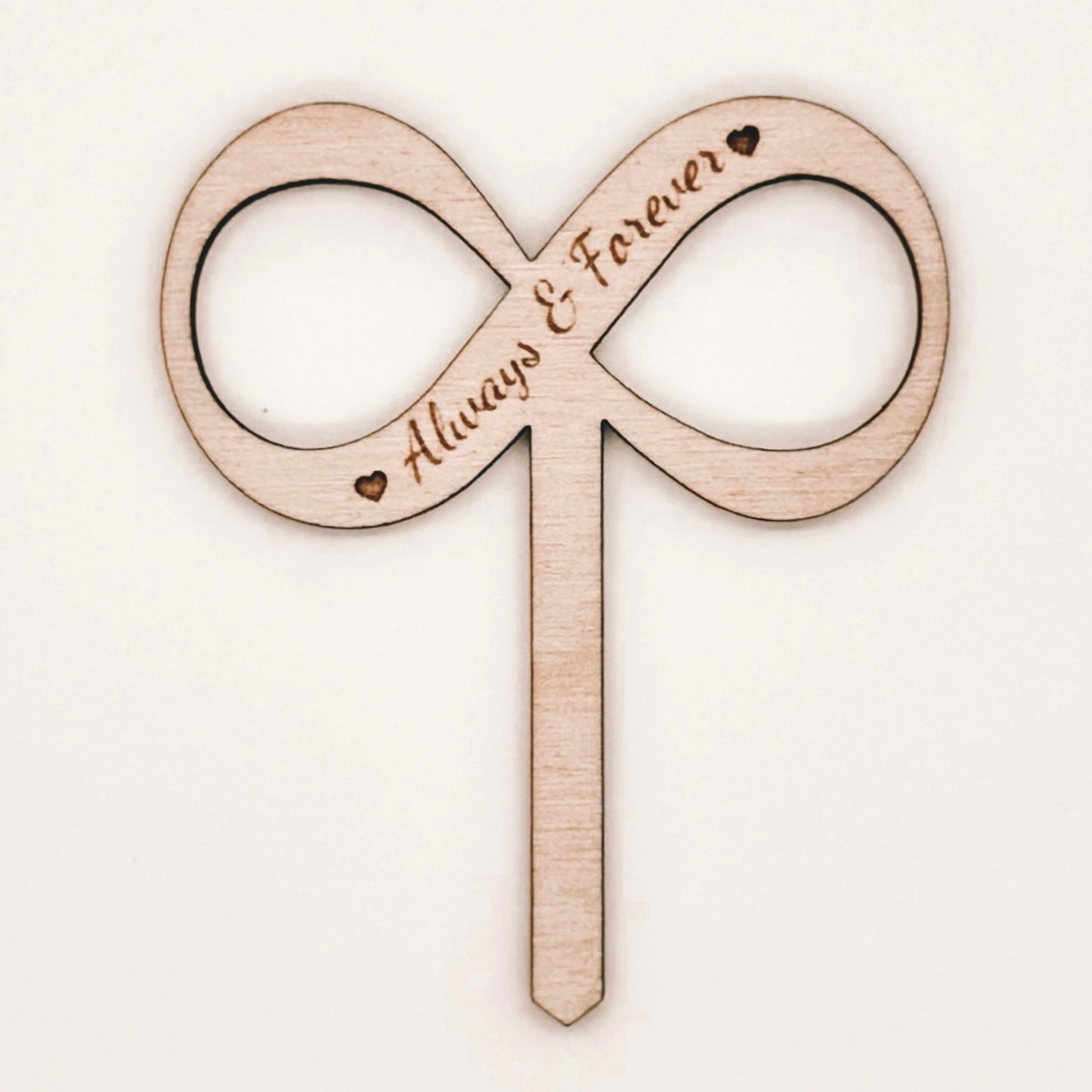 Always & Forever Infinity - Charcuterie Pick/ Cupcake Topper