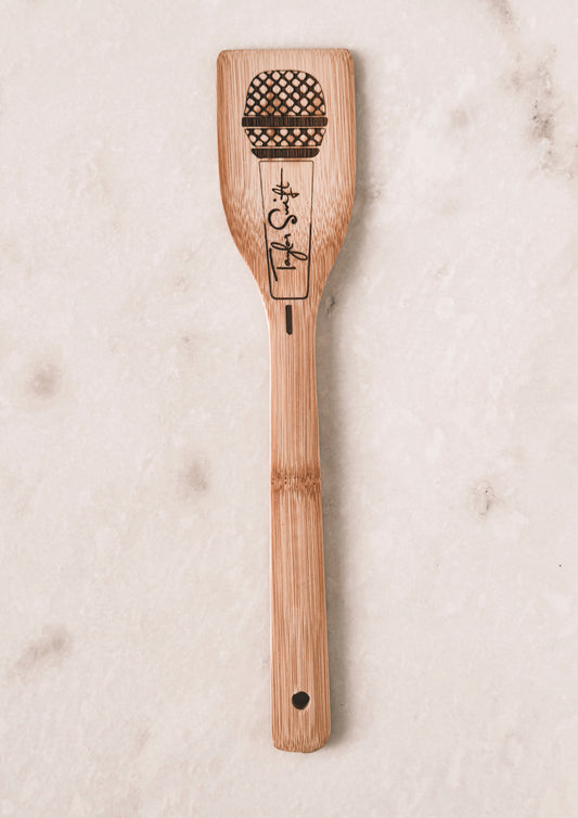 Microphone Serving Spoon Spatula