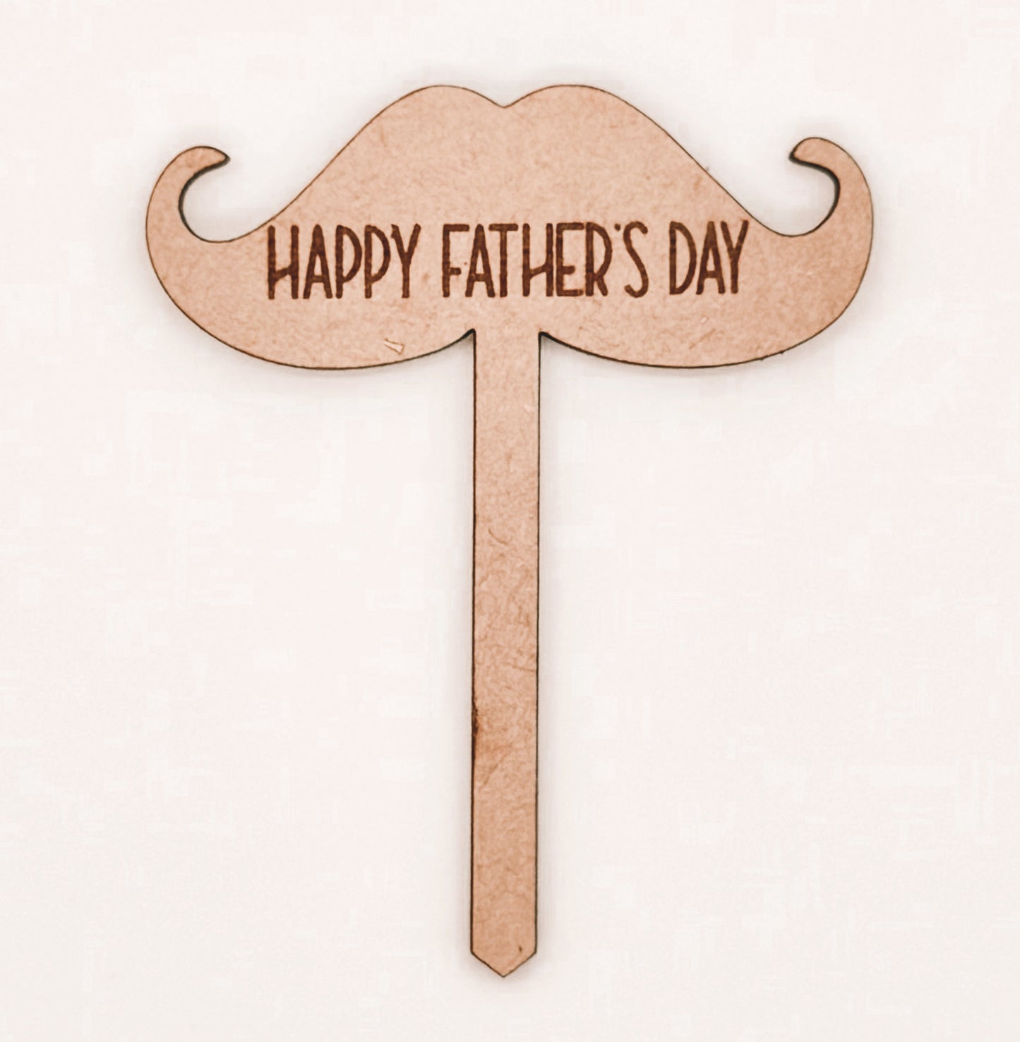 Happy Father's Day Mustache - Charcuterie Pick/ Cupcake Topper